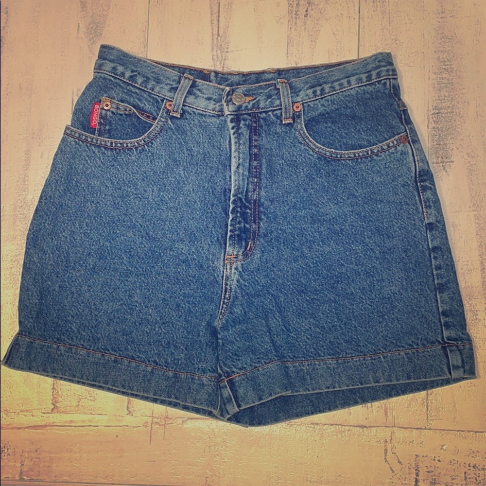 VINTAGE BONGO Blue Jean Shorts